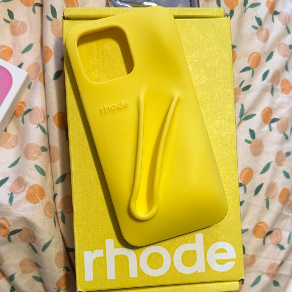 RHODE Vibrant Yellow Phone Case
